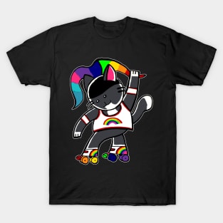 Pride Roller cat T-Shirt